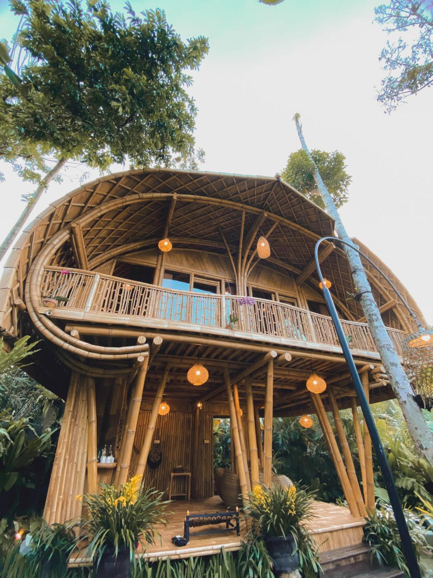 Alamvaya Bali Bamboo House Villa Sidemen  Dış mekan fotoğraf