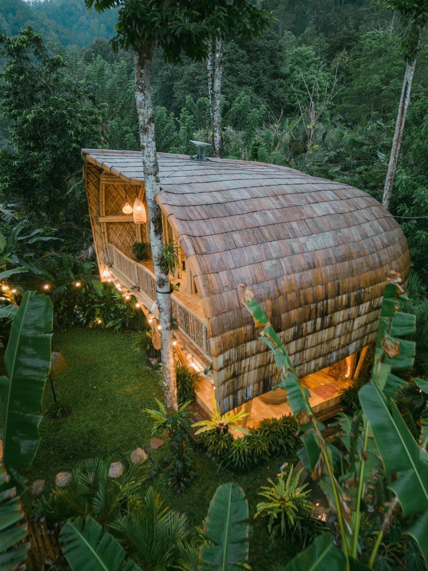 Alamvaya Bali Bamboo House Villa Sidemen  Dış mekan fotoğraf