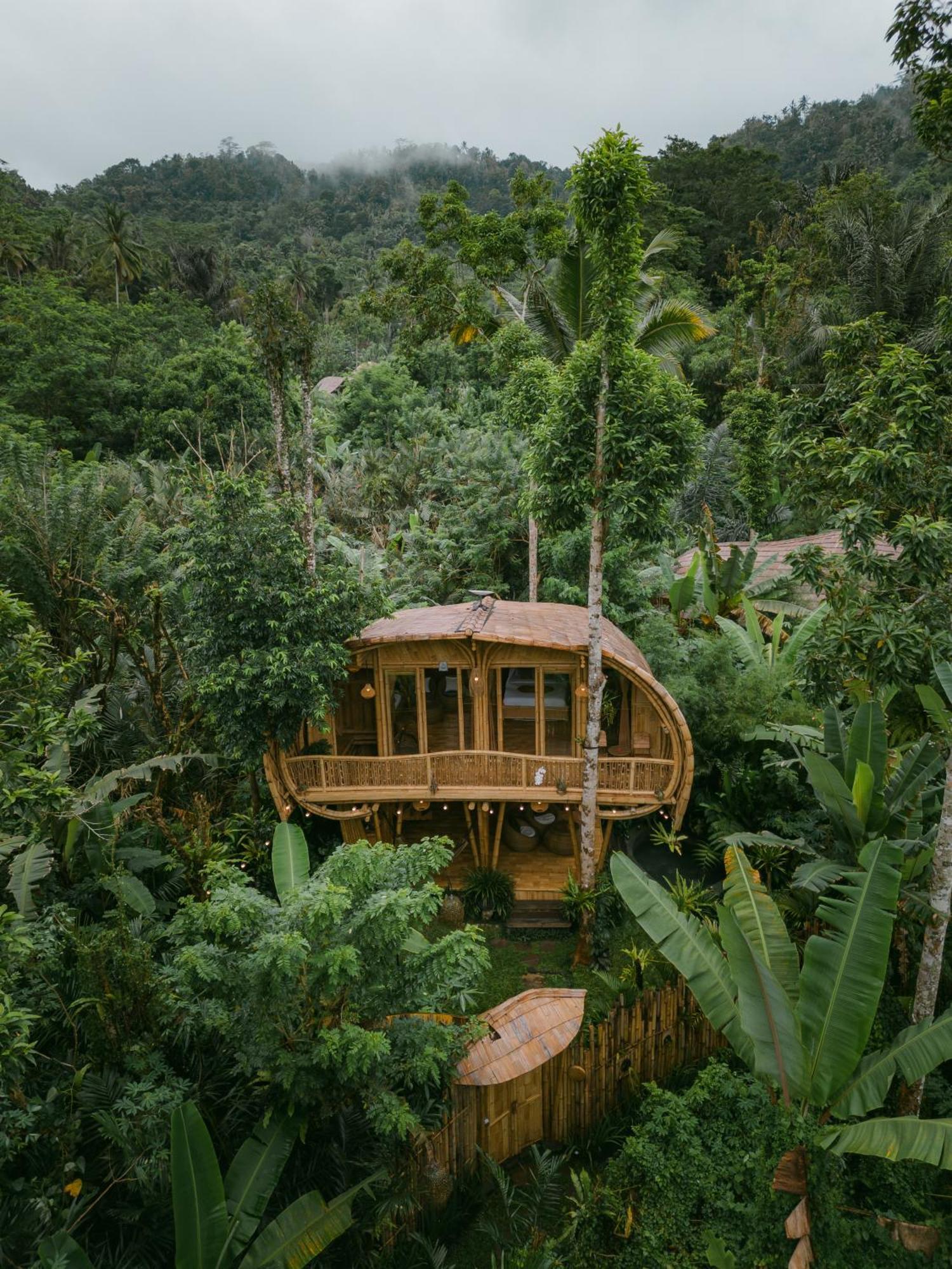 Alamvaya Bali Bamboo House Villa Sidemen  Dış mekan fotoğraf