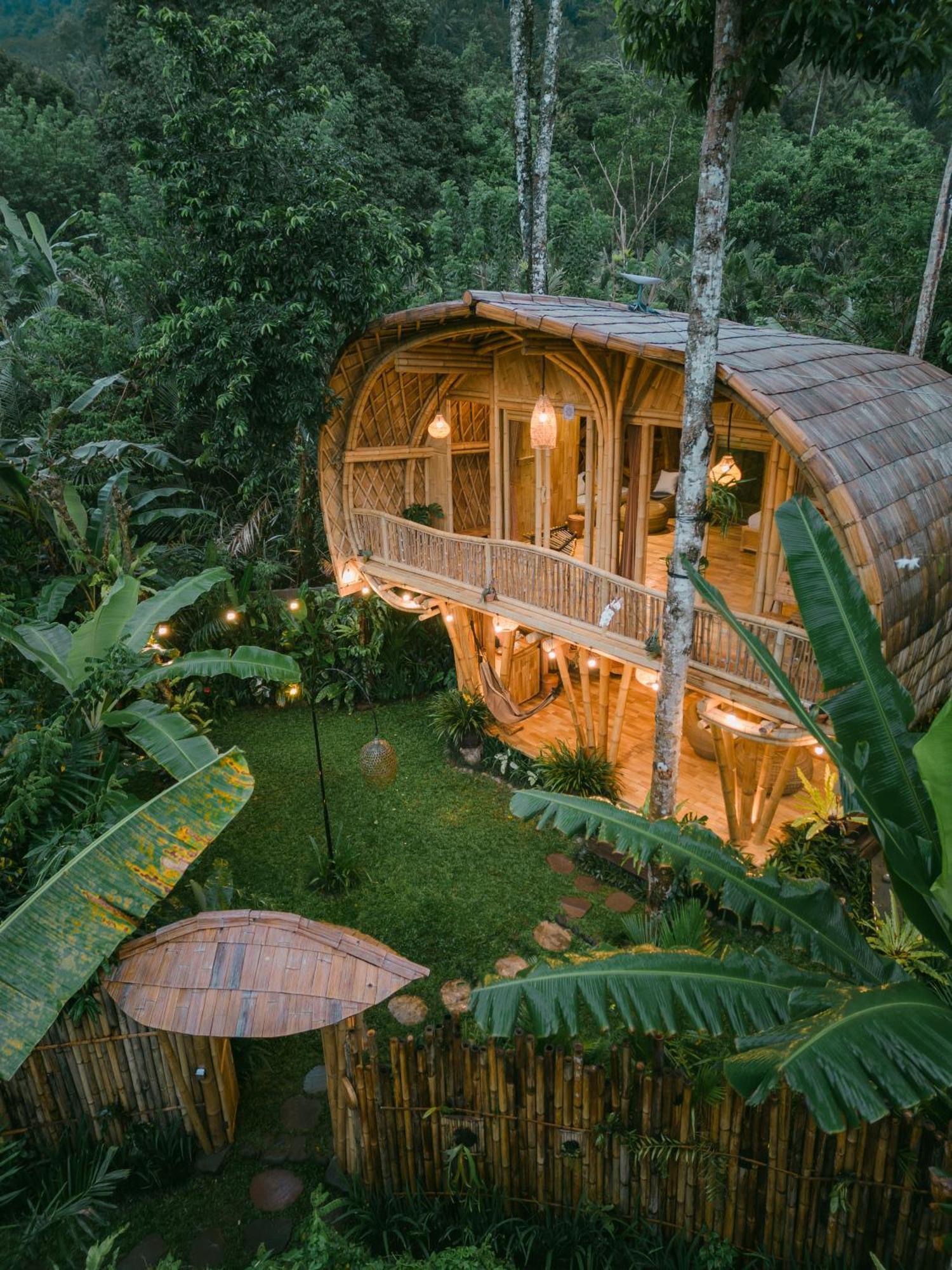 Alamvaya Bali Bamboo House Villa Sidemen  Dış mekan fotoğraf