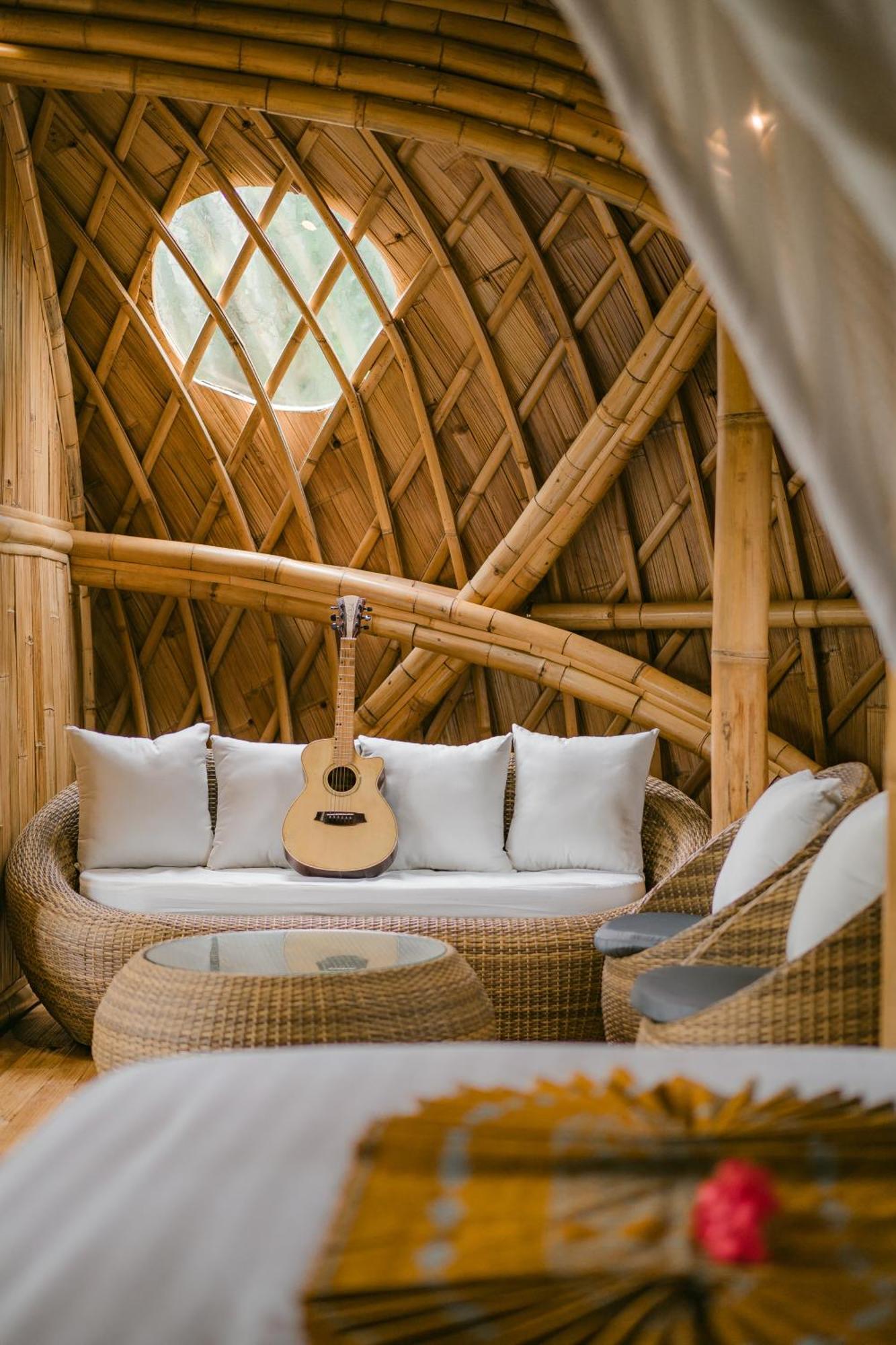 Alamvaya Bali Bamboo House Villa Sidemen  Dış mekan fotoğraf