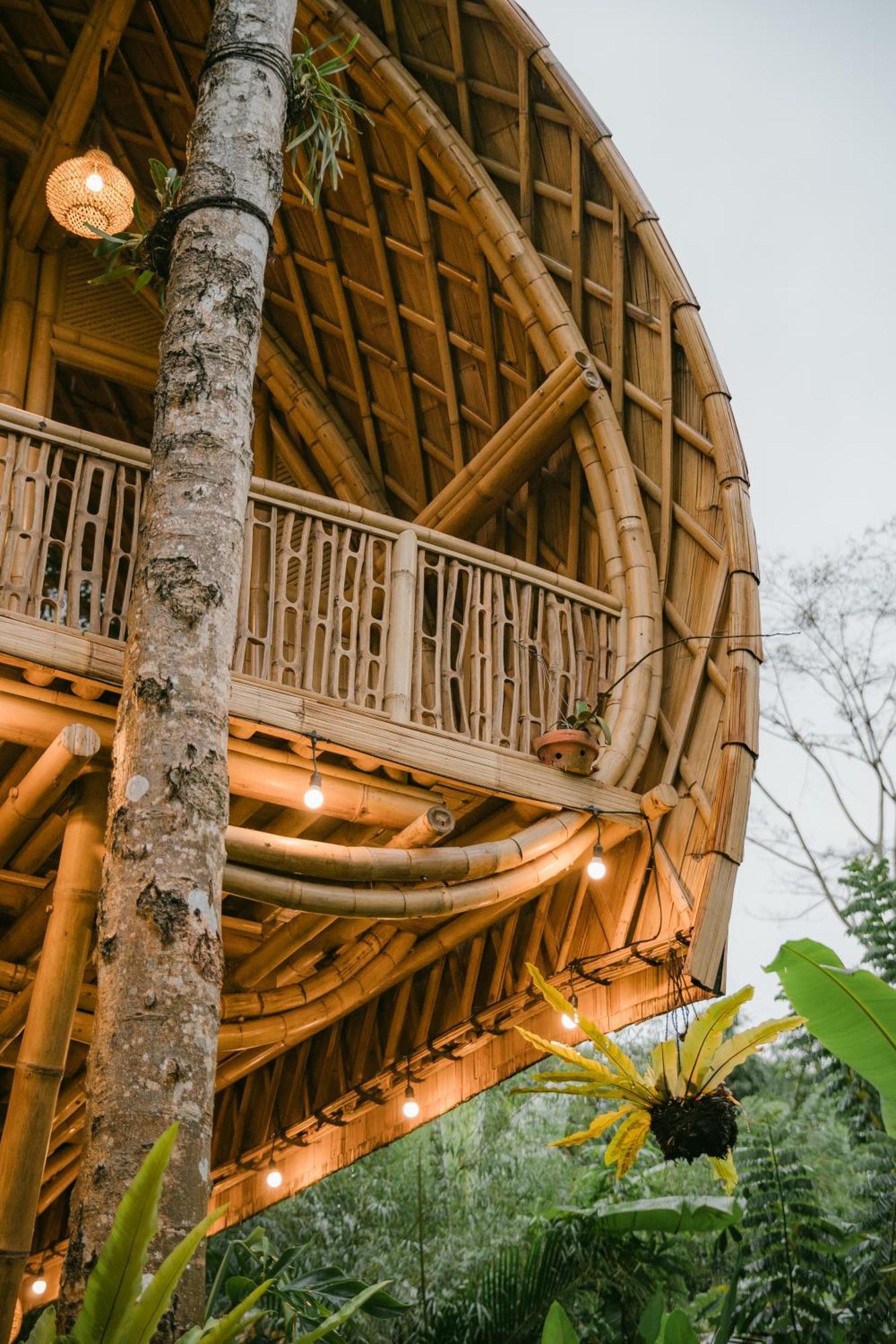 Alamvaya Bali Bamboo House Villa Sidemen  Dış mekan fotoğraf