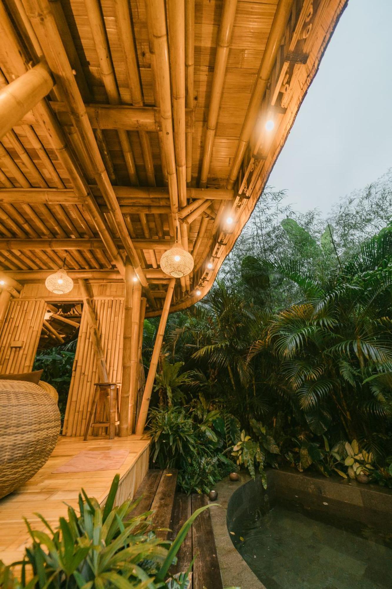 Alamvaya Bali Bamboo House Villa Sidemen  Dış mekan fotoğraf