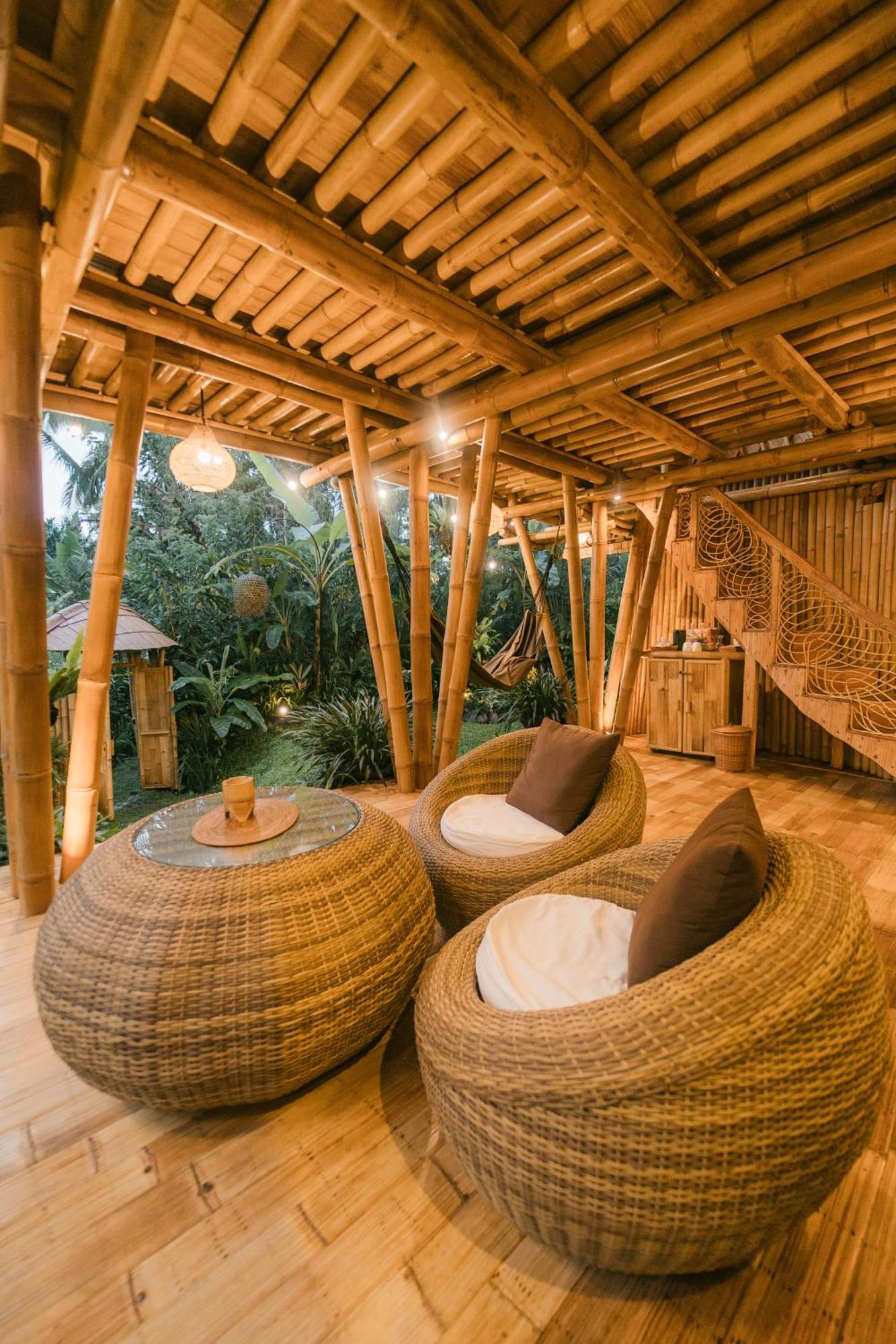 Alamvaya Bali Bamboo House Villa Sidemen  Dış mekan fotoğraf