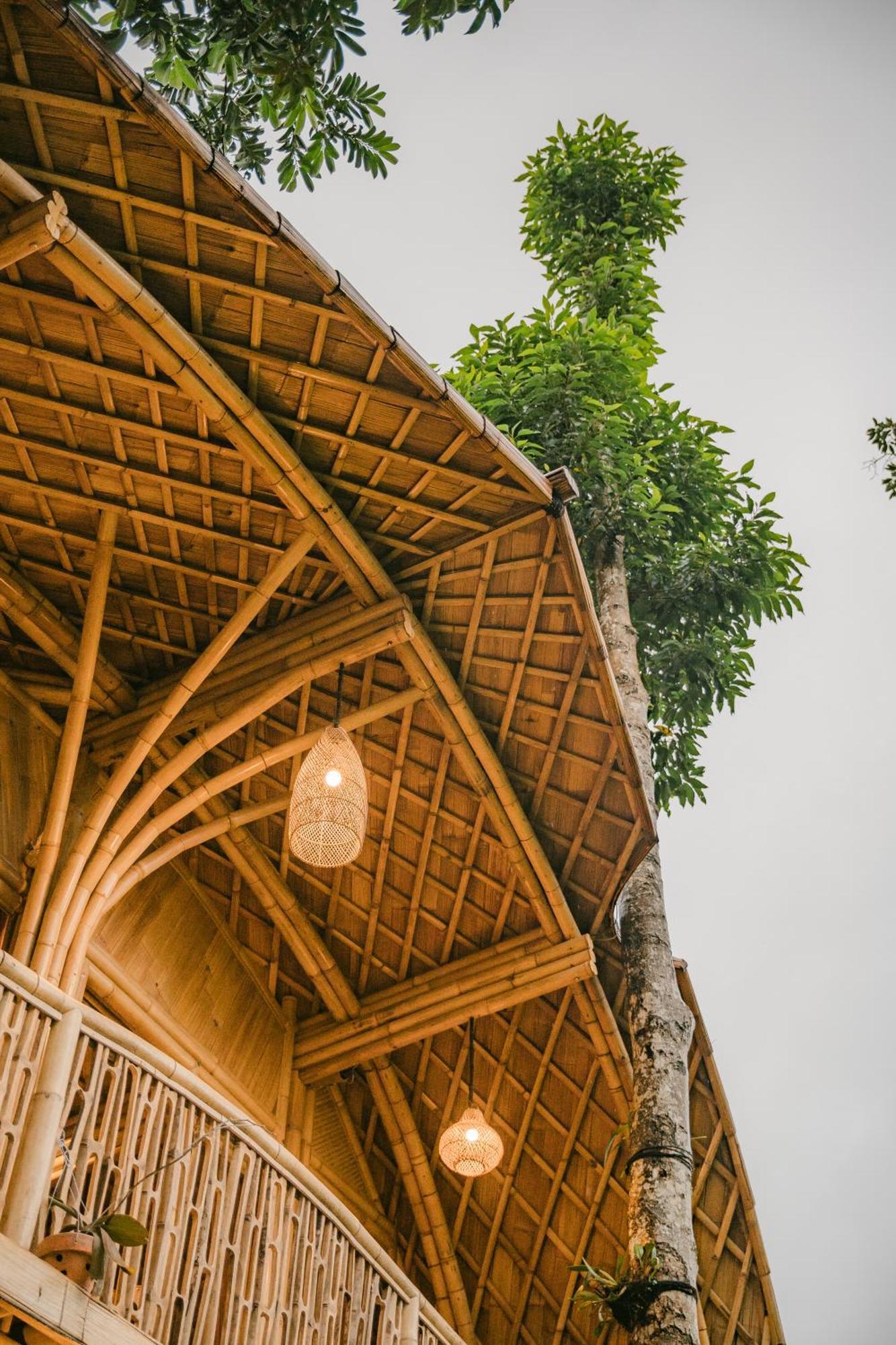 Alamvaya Bali Bamboo House Villa Sidemen  Dış mekan fotoğraf